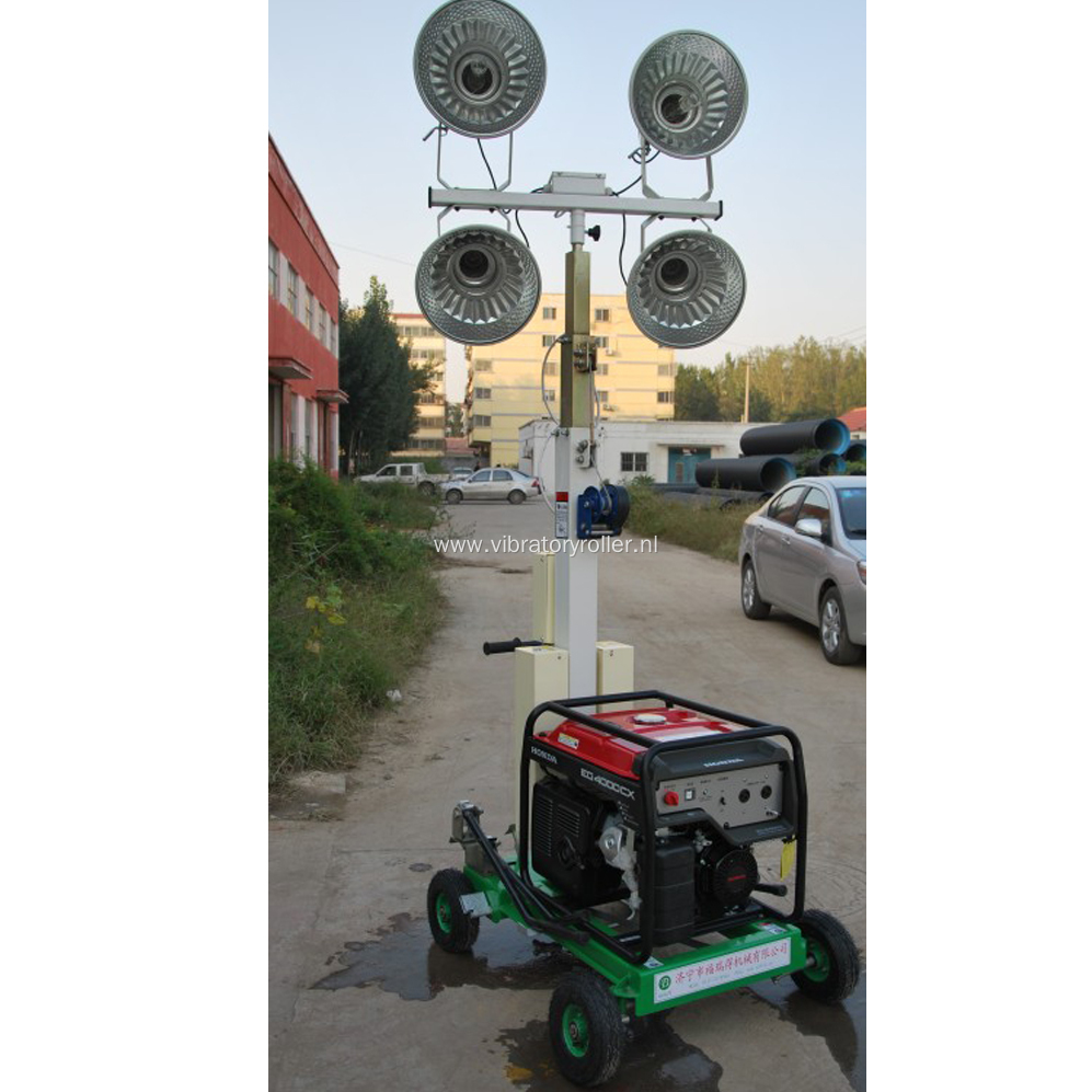 Diesel Generator Portable Flood Telescopic Light Tower