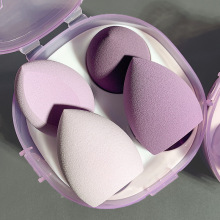 4PCS Kawaii Makeup Sponge Set - Foundation Blending Beauty Sponge Cosmetic Puff