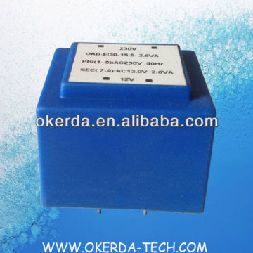 epoxy resin encapsulated transformer