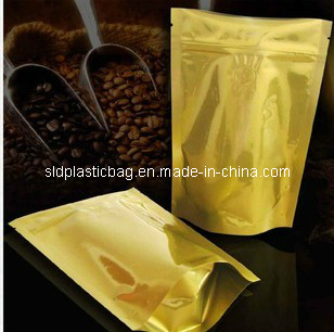 Metalize Golden Foil Stand up Coffee Bag