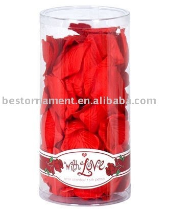 Wedding Red Silk Rose Petal