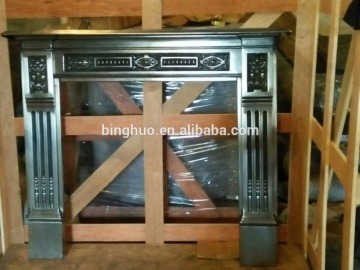 high level fireplace, real flame cast rion fire place