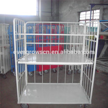 Folding Wire Mesh Pallet Cage /Storage Container