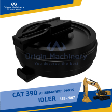 CAT390 Excavator Front Idler Undercarriage Guide Wheel Idler