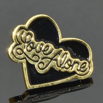 Heart shaped lapel pins