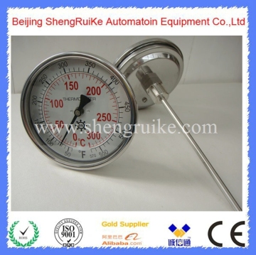 0-300 C&F Back Connection Temperature Gauge