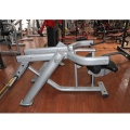 Commercial plate loaded seated dip training equipment