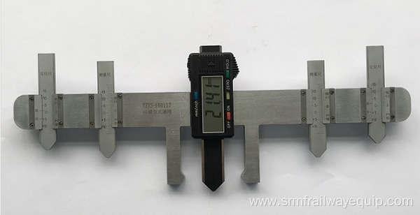 Digital Rail Frog Wear Gauge