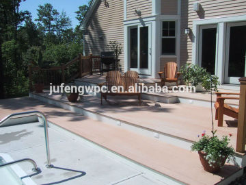 wood plastic composite flooring