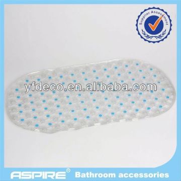 thin plastic bath mat