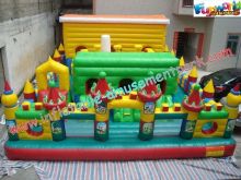 Giant Inflatable Amusement Parks Customized For Events / Festivals