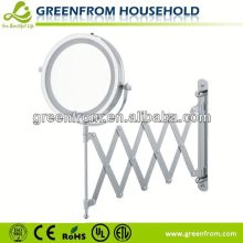 6 Inch Scissor Arm LED Small Decorative Wall Mirrors