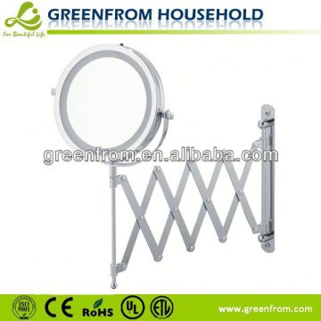 6 Inch Scissor Arm LED Small Decorative Wall Mirrors
