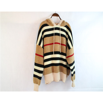 OEM Knitted Sweater with Hood