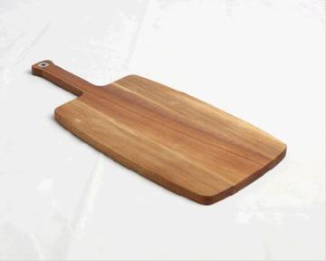Acacia Wood Paddle Cutting Board With Hanging Hole