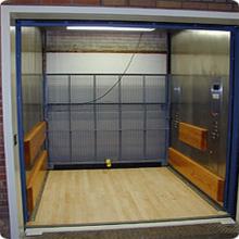 High Efficiency Freight/Goods Elevator with Panited Steel Finish (THJ5000-JXVVVF)