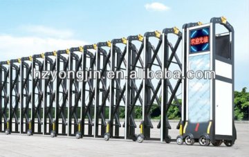 electric folding door gate