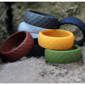 Custom 7-Pack Scale Breathable Rubber Engagement Bands