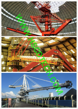 Circular stacker and reclaimer