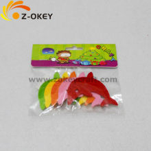 Lovely dolphin felt crafts stickers for kids playing Yiwu hot sale