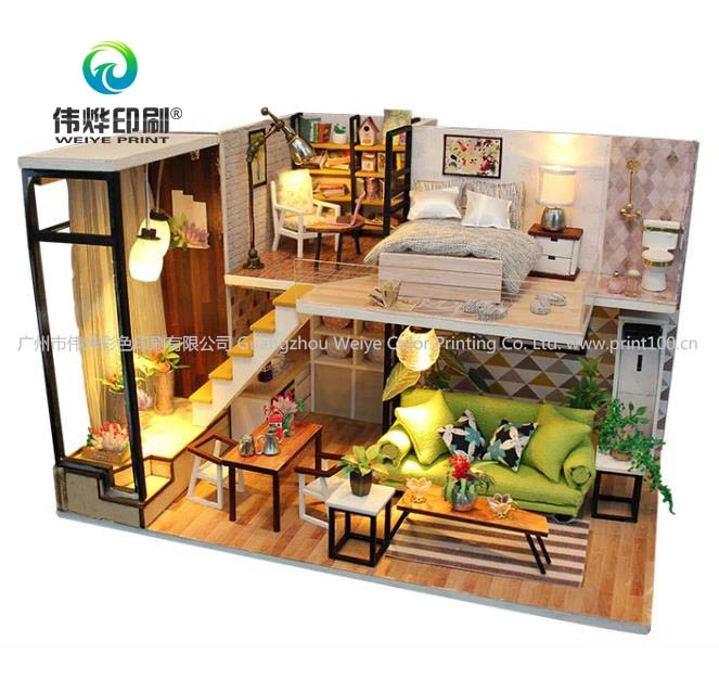 DIY Doll House Miniature Doll Houses Toys