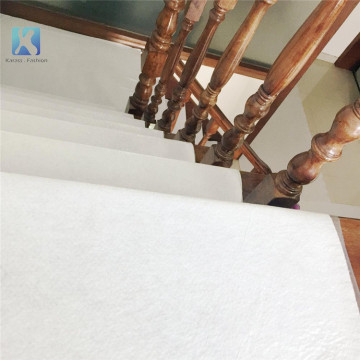 White sticky polyester self-adhesive felt roll