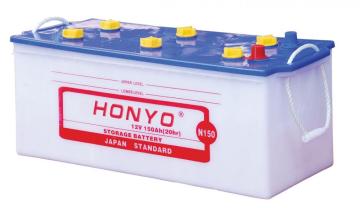 N150 Dry Charged Car Batteries 12V 150Ah