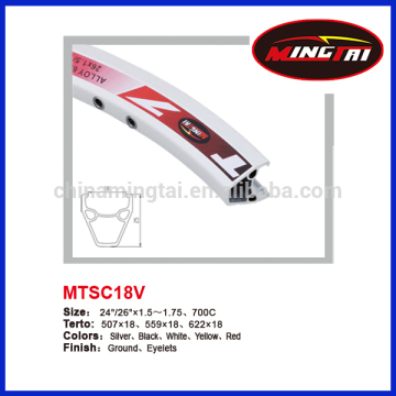 MTSC18V alloy rims wheels,wholesale rims