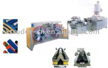 Plastics machinery-PE single wall corrugated pipe extrusion line