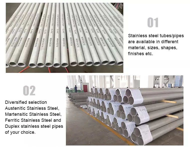 2205 304 Annealed schedule 40 stainless steel seamless pipe price