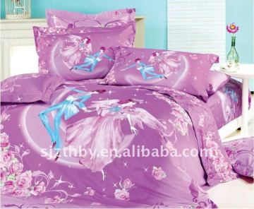 alibaba china digital printed bed sheet fabric free samples