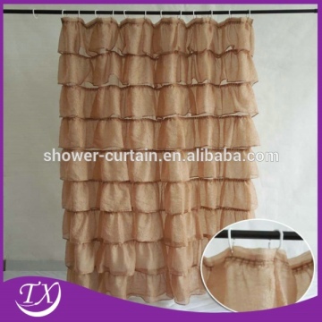 new design valance polyester bathroom curtains