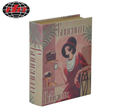 Lady MDF Wooden Book Box