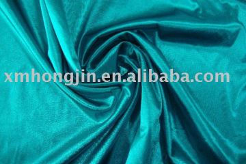 Polyamide elastic knitted satin fabric