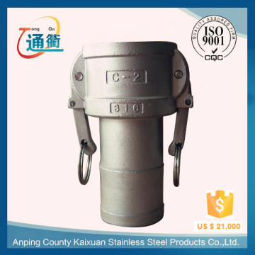 stainless steel type C quick coupling C