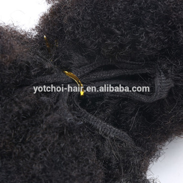 Wholesale Afro kinky human hair wig short afro kinky lace human hair wigs natural hiar wig