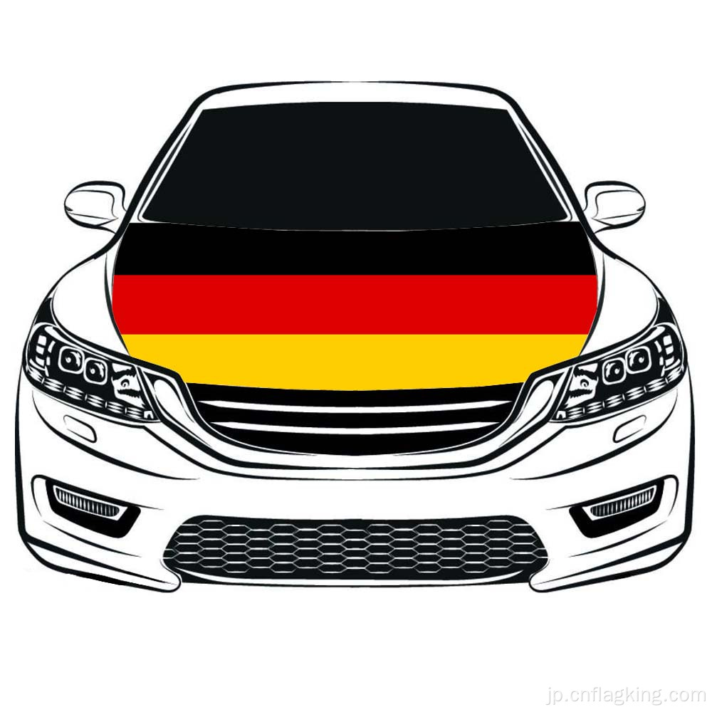 ワールドカップドイツ国旗カーフードフラグ3.3X5FT