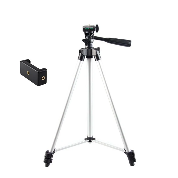 60-Inch Telescopic Mobile Cell Phone Tripod with Bluetooth Remote for Camera Camcorder