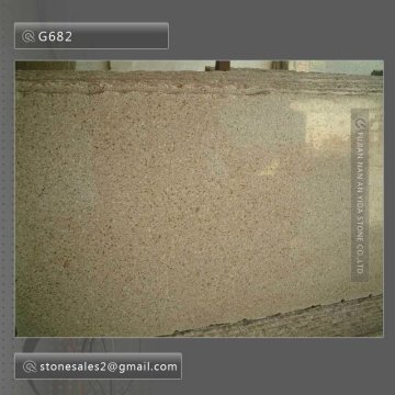 G682 Rusty Yellow Granite -- Small slab
