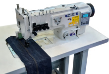Heavy Duty 4-Needle Lockstitch Sewing Machine with Puller
