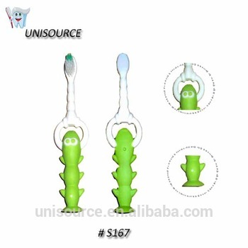 self suction kids toothbrush