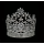 Full Round Diamond Miss World Crown Flower Tiara