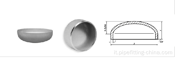 Weld On Pipe Cap Gost 17379