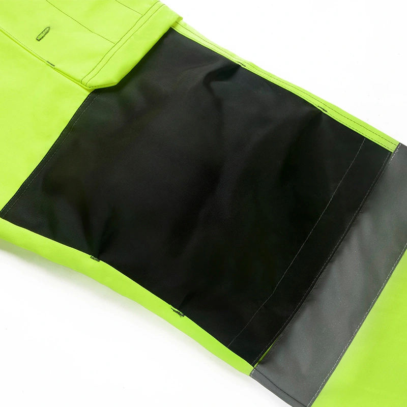 Hi Visibility Tool Pocket Functional Safety Workwear Work Trousers Cargo Work Pants with Knee Pads