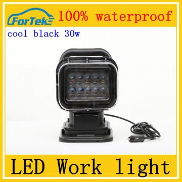 super bright led work light 100%waterproof high quality 30W led portable work light led work light rechargeable
