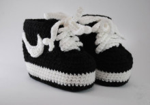 Crochet baby booties Knitting baby shoes booties