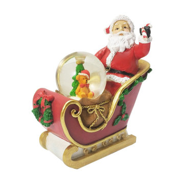 Polyresin Santa Christmas Ornament