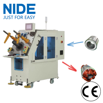 Auto stator coil insertion machine