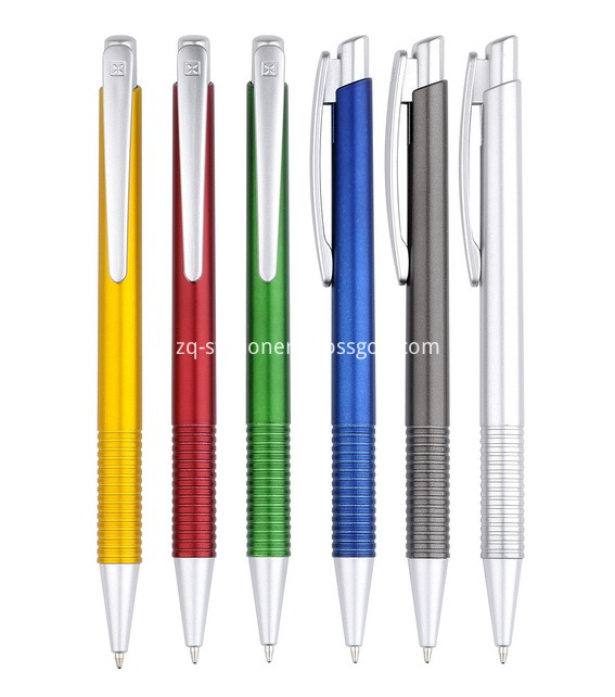 Promotional Pens with Ribbed Grip