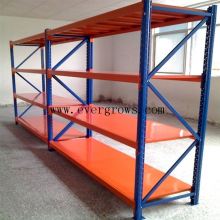 4 tiers steel storage boltless shelving rack system